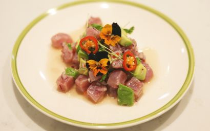 Spicy Tuna and Avocado Ceviche