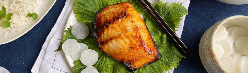 nobu style miso marinated cod